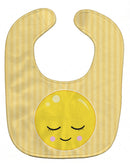 Bashful Face Baby Bib Easy-Clean Baby Bib Baby Feeding Accessory Baby Mealtime Essential, 10 x 13, Multicolor