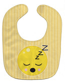Sleeping Face Baby Bib Easy-Clean Baby Bib Baby Feeding Accessory Baby Mealtime Essential, 10 x 13, Multicolor