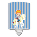 Ginger Boy Prince on Horse