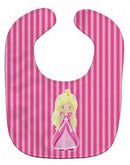 Blonde Girl Princess Baby Bib BB8755BIB