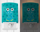 Monster Month 3 Ceramic Night Light Compact, UL-Certified, Ideal for Bedroom, Bathroom, Nursery, Hallway, Kitchen, 6x4x3, Multicolor