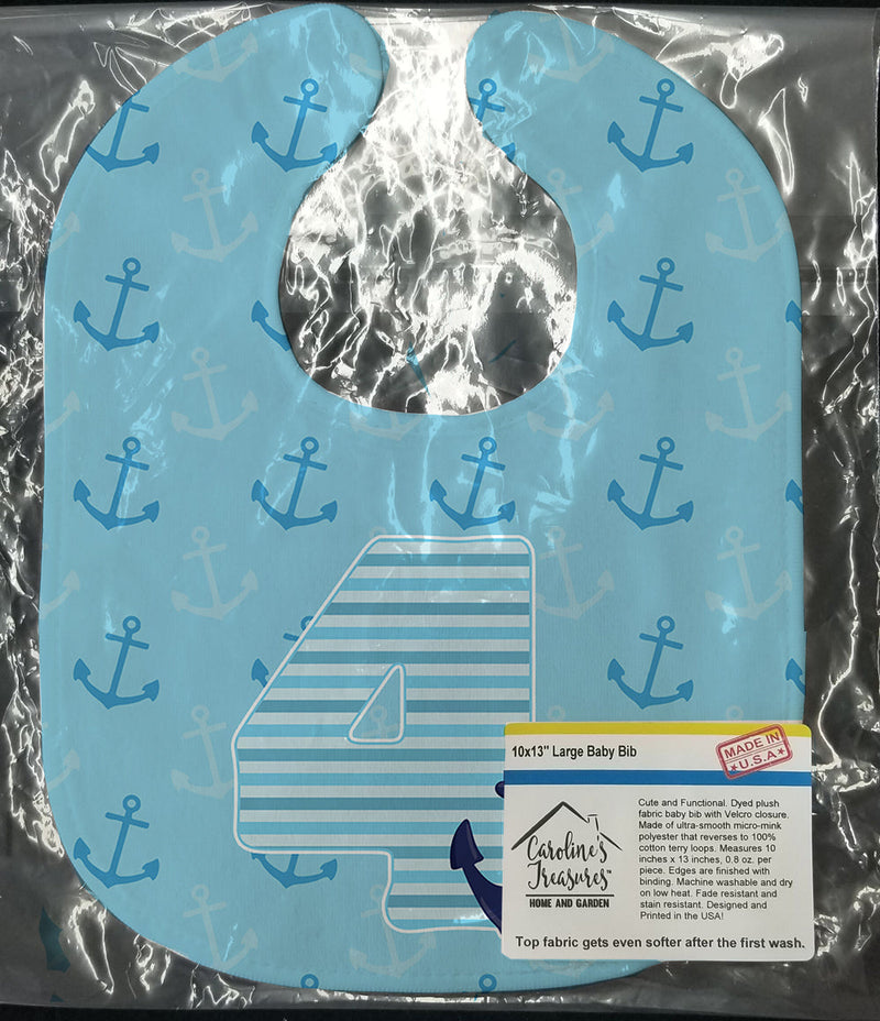 Nautical Month 4 Baby Bib BB8875BIB