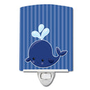 Nautical Whale Blue