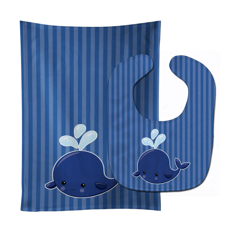 Nautical Whale Blue