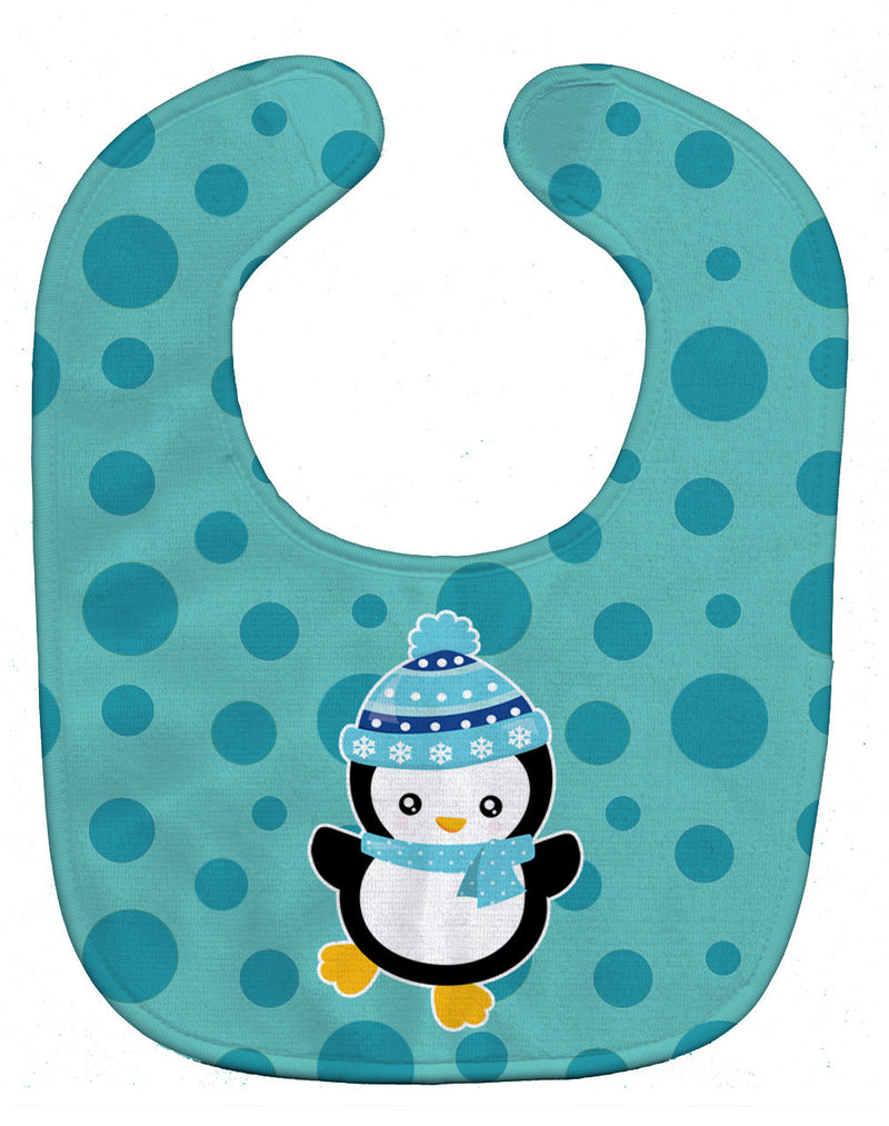 Christmas Penquin Baby Bib BB8940BIB