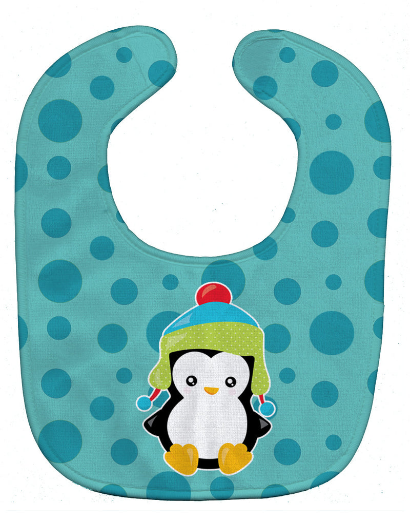 Christmas Penquin Baby Bib BB8942BIB