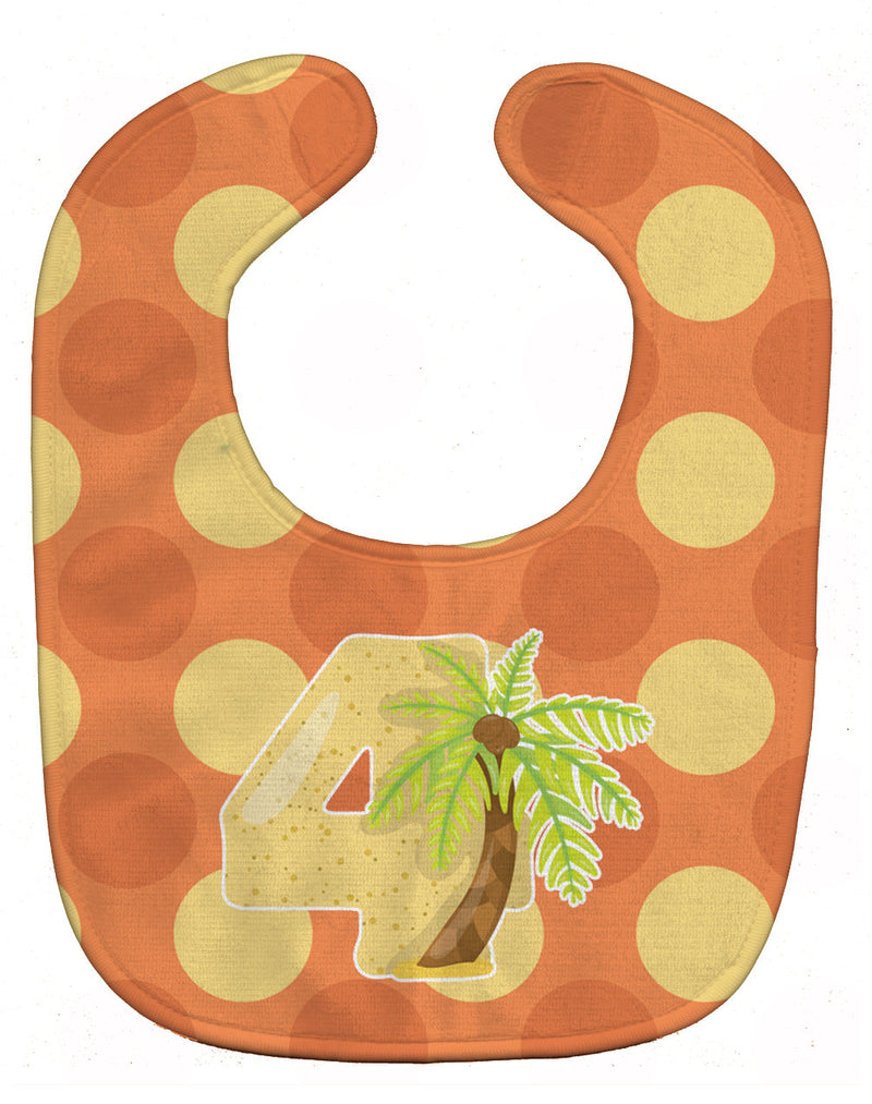 Zoo Month 4 Palm Tree Baby Bib BB9011BIB