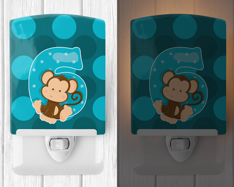 Zoo Month 6 Monkey Ceramic Night Light BB9013CNL