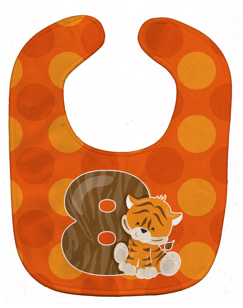 Zoo Month 8 Tiger Baby Bib BB9015BIB