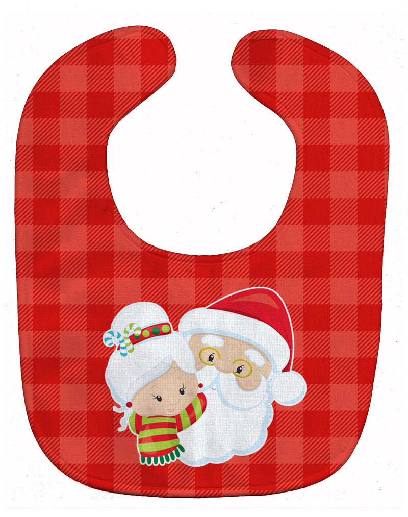 Christmas Santa Claus and Mrs Claus Baby Bib BB9020BIB