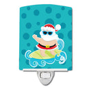 Beach Santa Claus Surfer