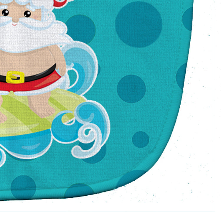 Beach Santa Claus Surfer Baby Bib BB9067BIB