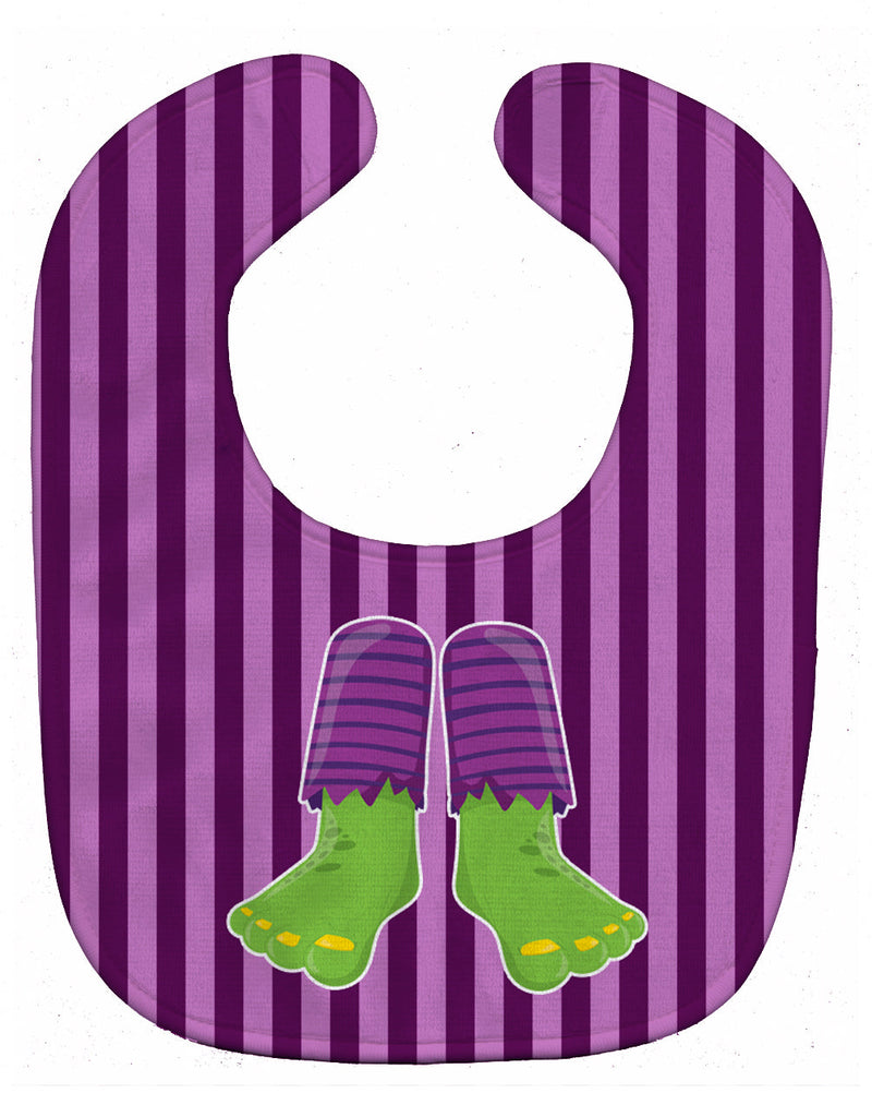 Halloween Frankenstein Feet Baby Bib BB9104BIB