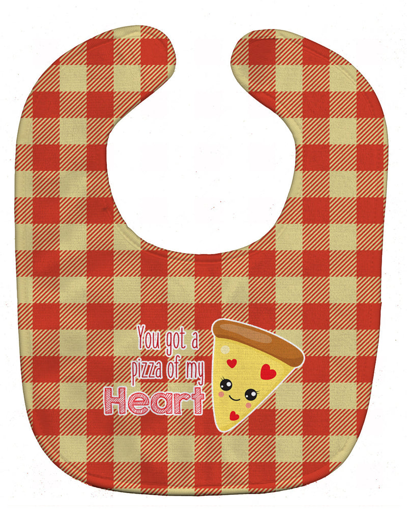 You got a Pizza of my Heart Baby Bib BB9128BIB