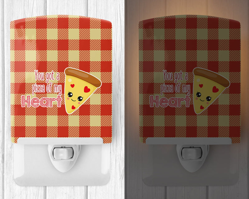 You got a Pizza of my Heart Ceramic Night Light BB9128CNL