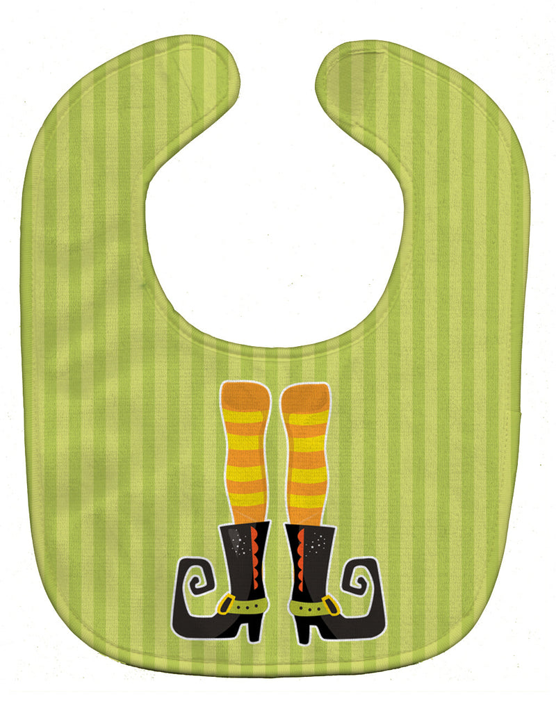 Halloween Witch's Feet Baby Bib BB9154BIB