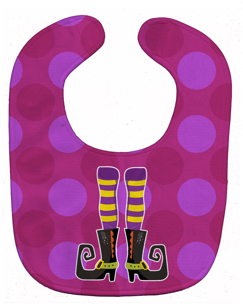 Halloween Witch's Legs Baby Bib BB9159BIB