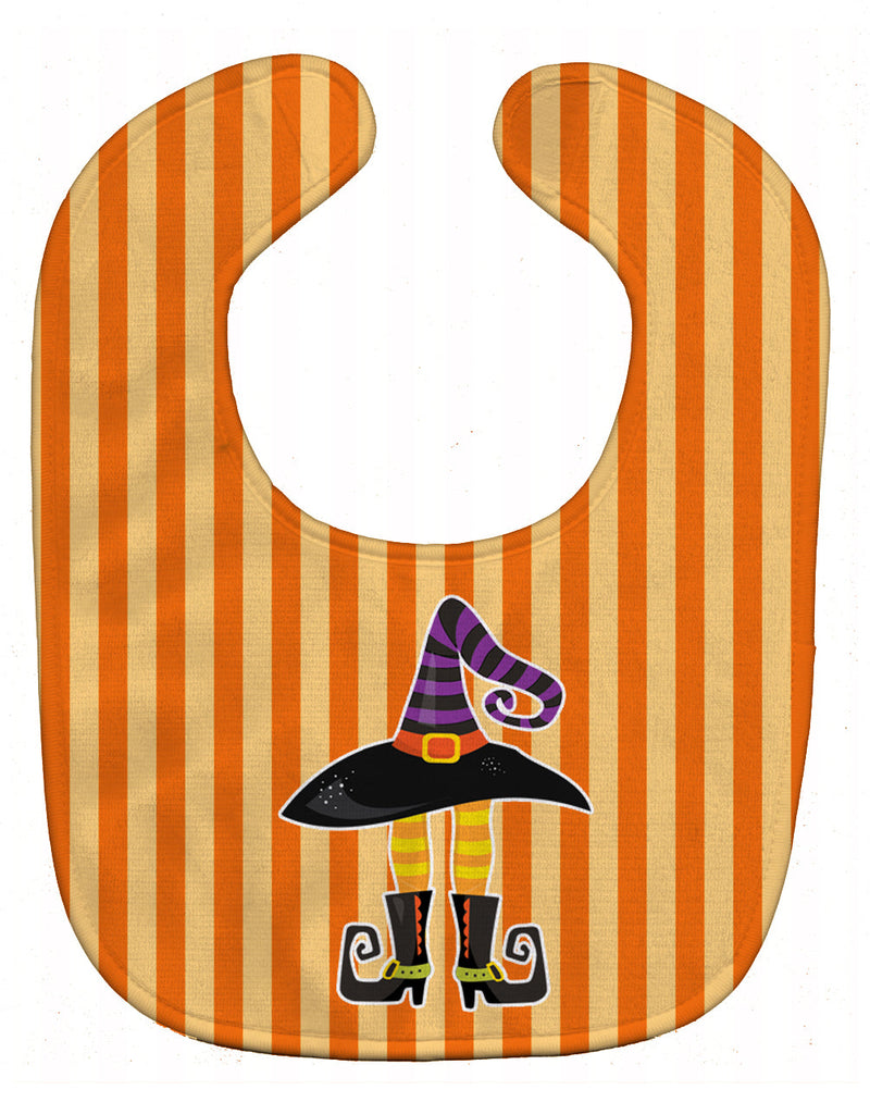 Halloween Witch's Hat and Legs Baby Bib BB9161BIB