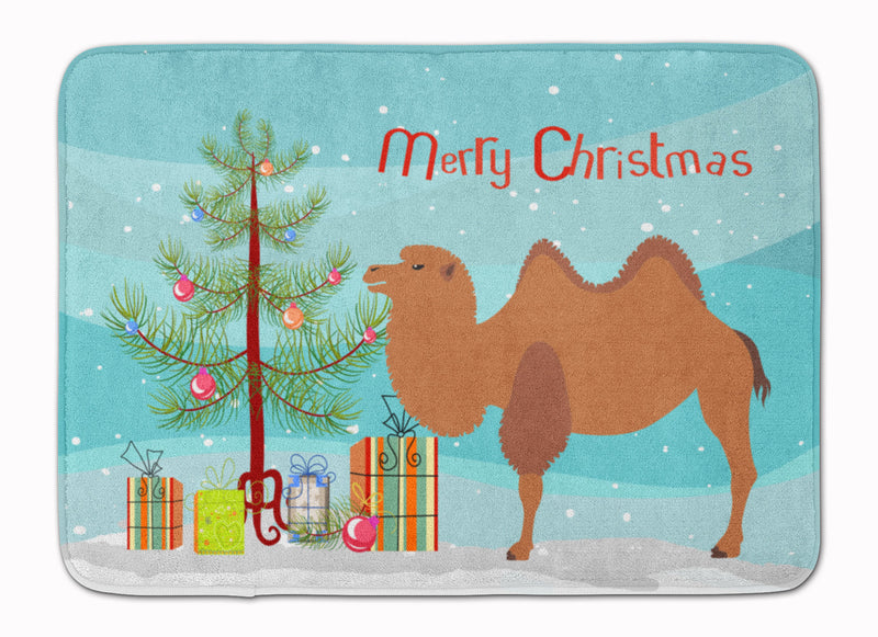 Bactrian Camel Christmas Machine Washable Memory Foam Mat BB9185RUG