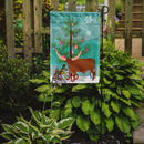 Ankole-Watusu Cow Christmas Garden Flag - Outdoor Decorative Yard Flag BB9190GF