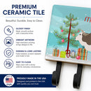 Malvi Cow Christmas Leash or Key Holder Wall Hooks, Coat Rack Wall Mount, for Hanging Keys, Towels, Aprons, Leashes