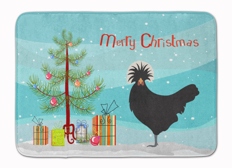 Polish Poland Chicken Christmas Machine Washable Memory Foam Mat BB9201RUG