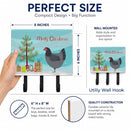 Jersey Giant Chicken Christmas Leash or Key Holder Wall Hooks, Coat Rack Wall Mount, for Hanging Keys, Towels, Aprons, Leashes