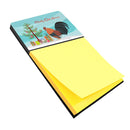 Dutch Bantam Chicken Christmas Watercolor Sticky Note Holder Refillable Dispenser Desk Accessory 3x3 Pad Gift