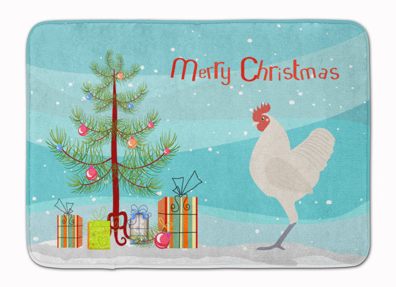 German Langshan Chicken Christmas Machine Washable Memory Foam Mat BB9204RUG