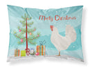 Leghorn Chicken Christmas Standard Pillowcase Lightweight Super Soft Easy Care Decorative Artwork Pillowcase, Standard