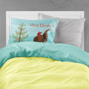 Malaysian Serama Chicken Christmas Standard Pillowcase Lightweight Super Soft Easy Care Decorative Artwork Pillowcase, Standard