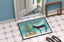 American Mammoth Jack Donkey Christmas Doormat - 18x27 Decorative Floor Mat – Indoor/Outdoor Rug with Artistic Flair BB9211MAT