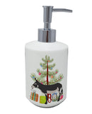 American Mammoth Jack Donkey Christmas Ceramic Soap Dispenser