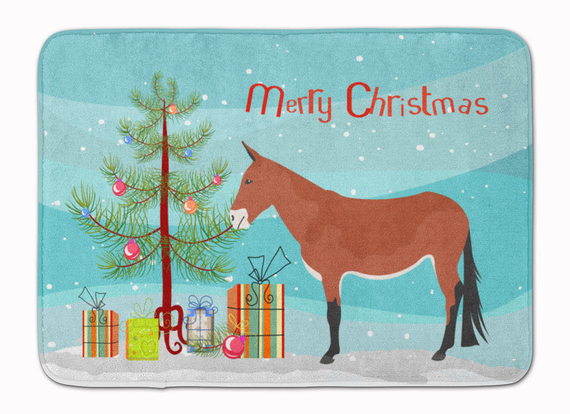 Mule Christmas Machine Washable Memory Foam Mat BB9212RUG