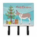 Australian Teamster Donkey Christmas Leash or Key Holder Wall Hooks, Coat Rack Wall Mount, for Hanging Keys, Towels, Aprons, Leashes