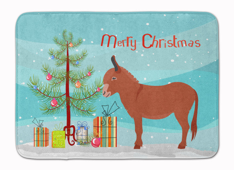 Irish Donkey Christmas Machine Washable Memory Foam Mat BB9215RUG