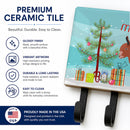 Irish Donkey Christmas Leash or Key Holder Wall Hooks, Coat Rack Wall Mount, for Hanging Keys, Towels, Aprons, Leashes