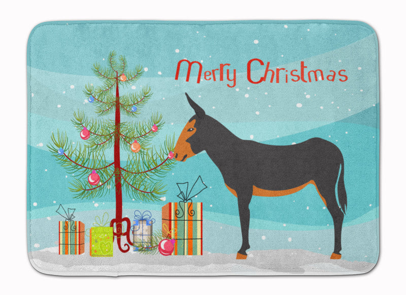 Catalan Donkey Christmas Machine Washable Memory Foam Mat BB9222RUG