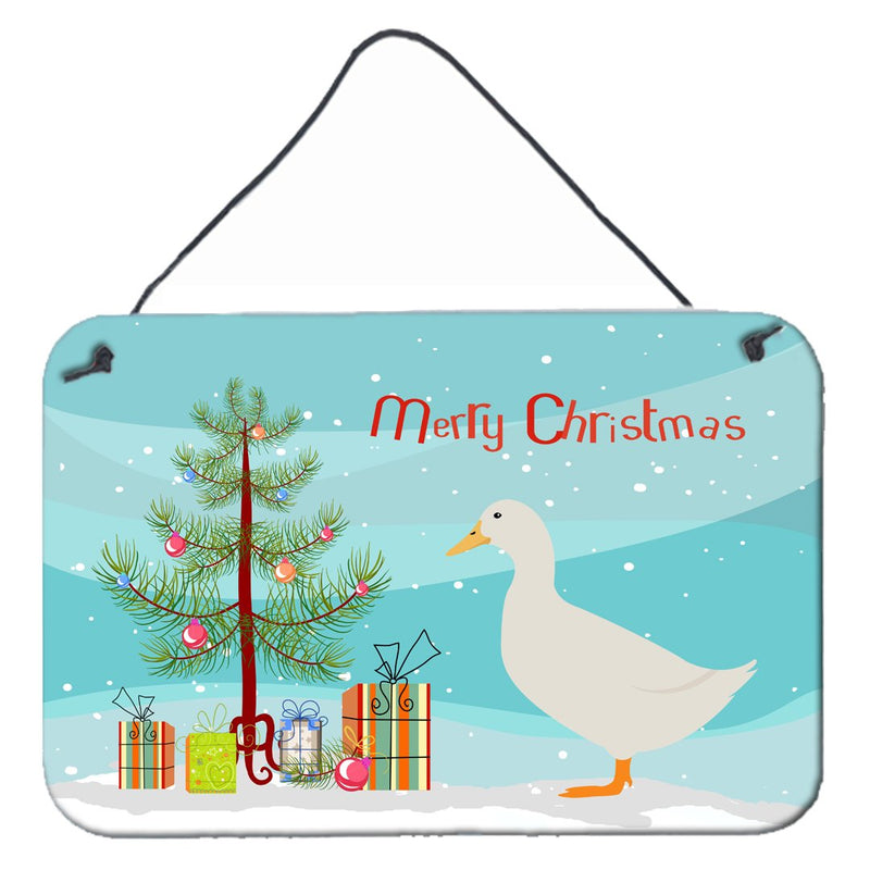 American Pekin Duck Christmas Wall or Door Hanging Prints BB9227DS812
