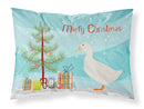 American Pekin Duck Christmas Fabric Standard Pillowcase – Artistic Decorative Front, White Back BB9227PILLOWCASE