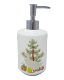 American Pekin Duck Christmas Ceramic Soap Dispenser