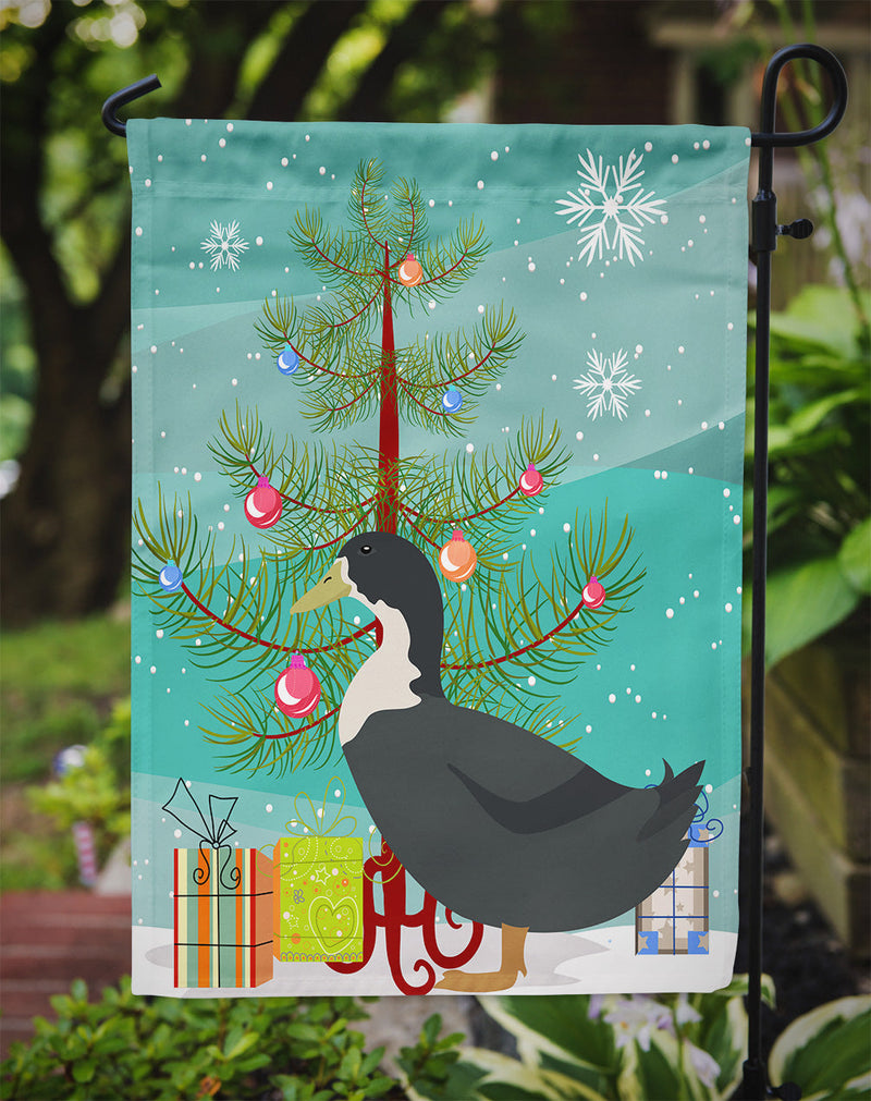 Blue Swedish Duck Christmas Garden Flag - Outdoor Decorative Yard Flag BB9229GF