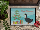 Blue Swedish Duck Christmas Doormat - 24x36 Decorative Floor Mat – Indoor/Outdoor Rug with Artistic Flair BB9229JMAT