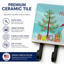 Muscovy Duck Christmas Leash or Key Holder Wall Hooks, Coat Rack Wall Mount, for Hanging Keys, Towels, Aprons, Leashes