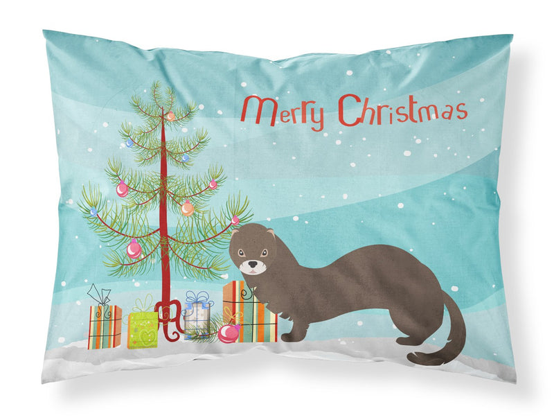 Russian or European Mink Christmas Fabric Standard Pillowcase BB9235PILLOWCASE