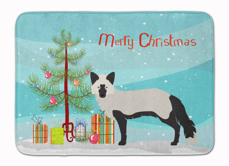 Silver Fox Christmas Machine Washable Memory Foam Mat BB9238RUG