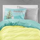 Stoat Short-tailed Weasel Christmas Standard Pillowcase Lightweight Super Soft Easy Care Decorative Artwork Pillowcase, Standard