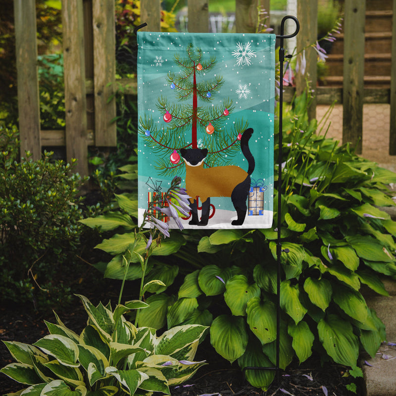 Yellow-Throated Marten Christmas Flag Garden Size BB9241GF