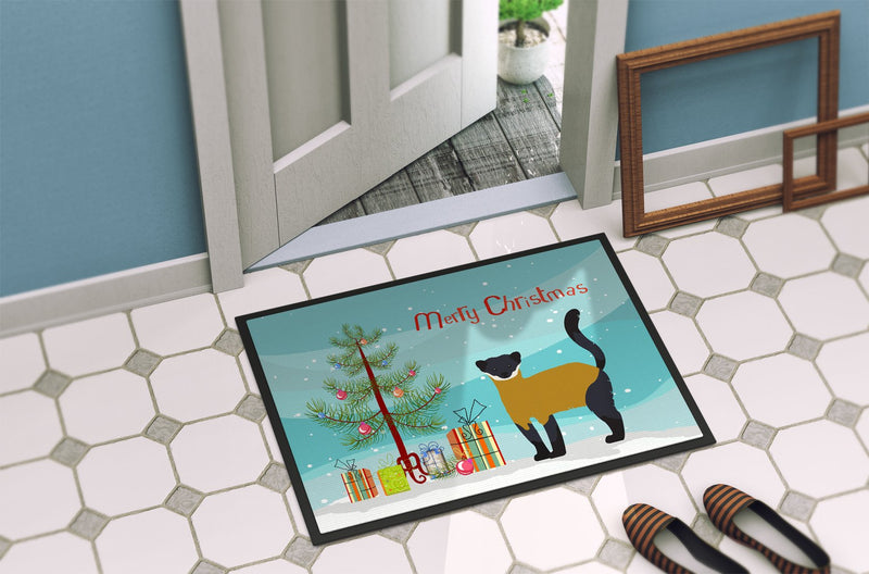 Yellow-Throated Marten Christmas Indoor or Outdoor Mat 24x36 BB9241JMAT