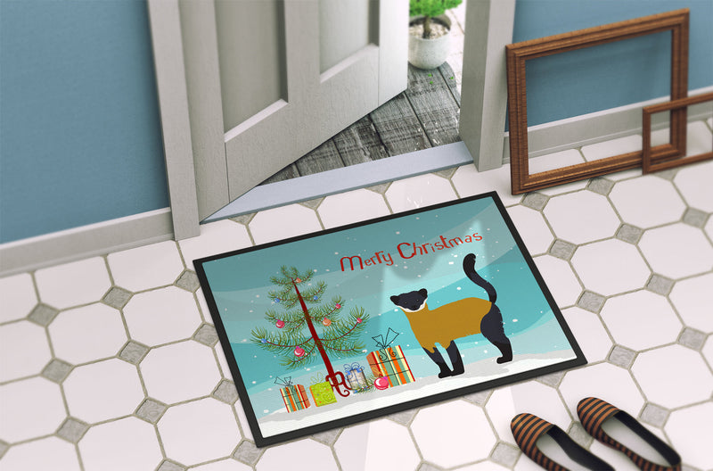 Yellow-Throated Marten Christmas Indoor or Outdoor Mat 18x27 BB9241MAT